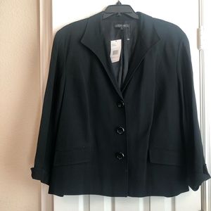 Lafayette 148 Black Blazer